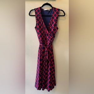 41 Hawthorn women’s Kassidy belted faux wrap dress, size medium